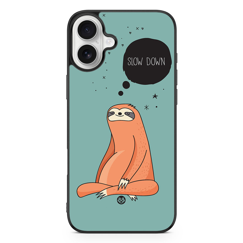 iPhone 16 Plus Case - Slow down Sloth