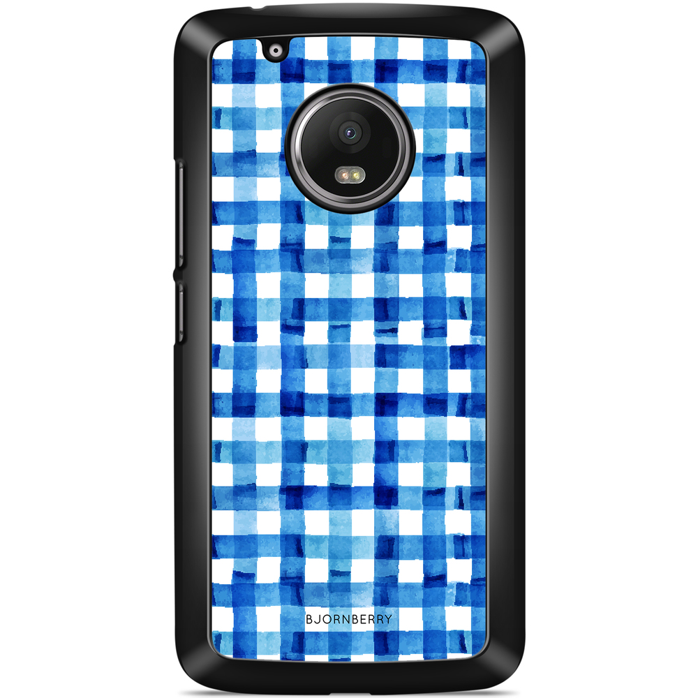 Moto G5 Plus Case - Blue Stripes