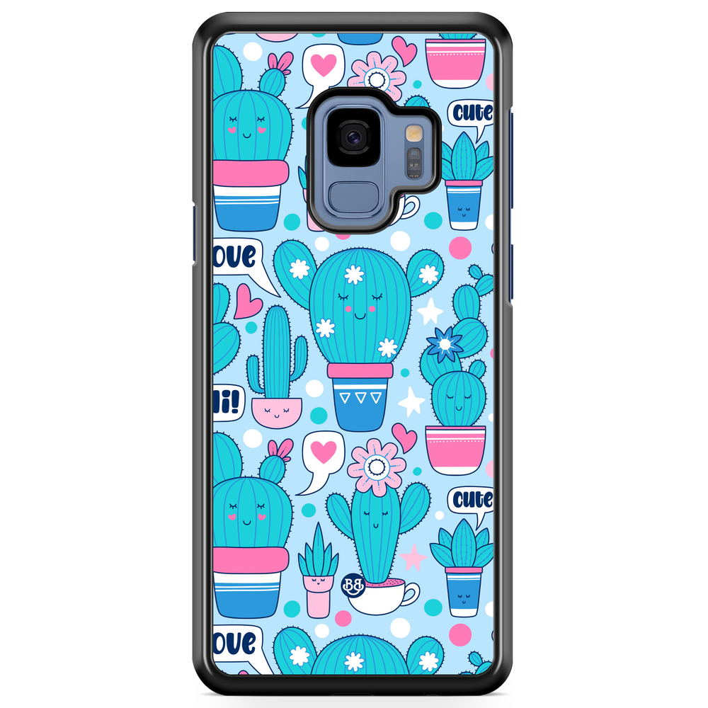 Samsung Galaxy S9 Skal - Söta Kaktusar