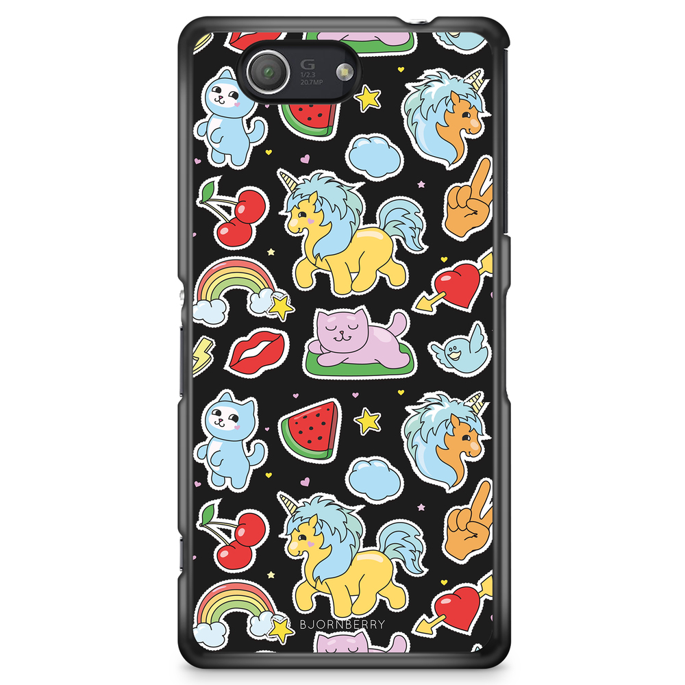Sony Xperia Z3 Compact Case - Cute Stickers