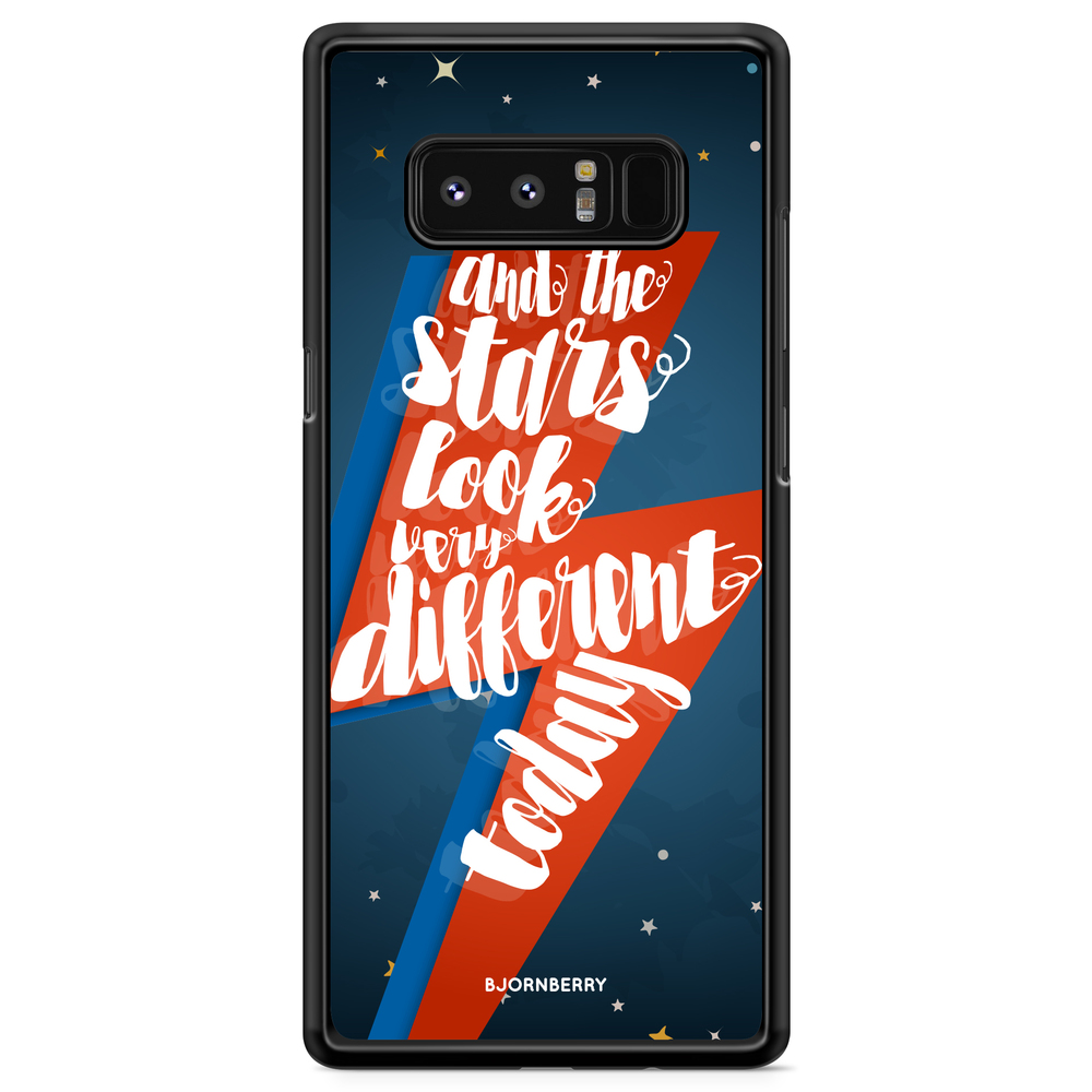 Samsung Galaxy Note 8 Case - Bowie text