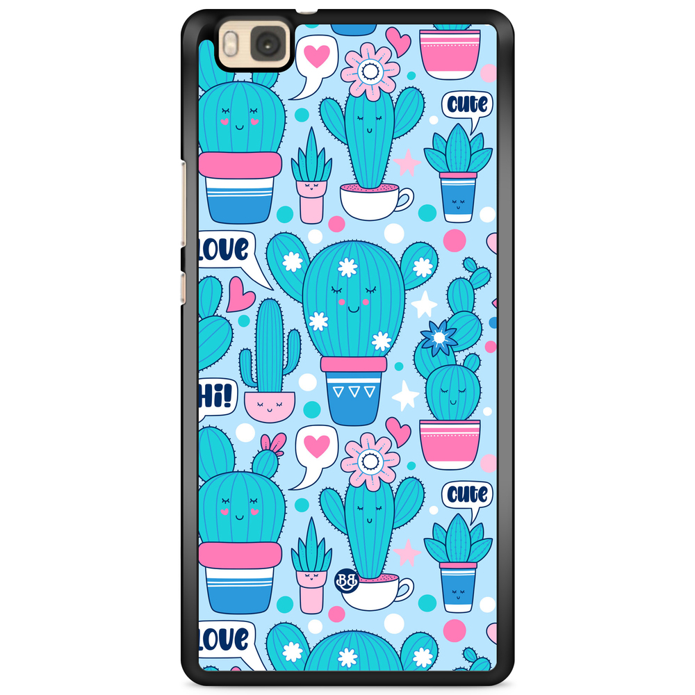 Huawei P8 Lite Case - Cute Cacuts
