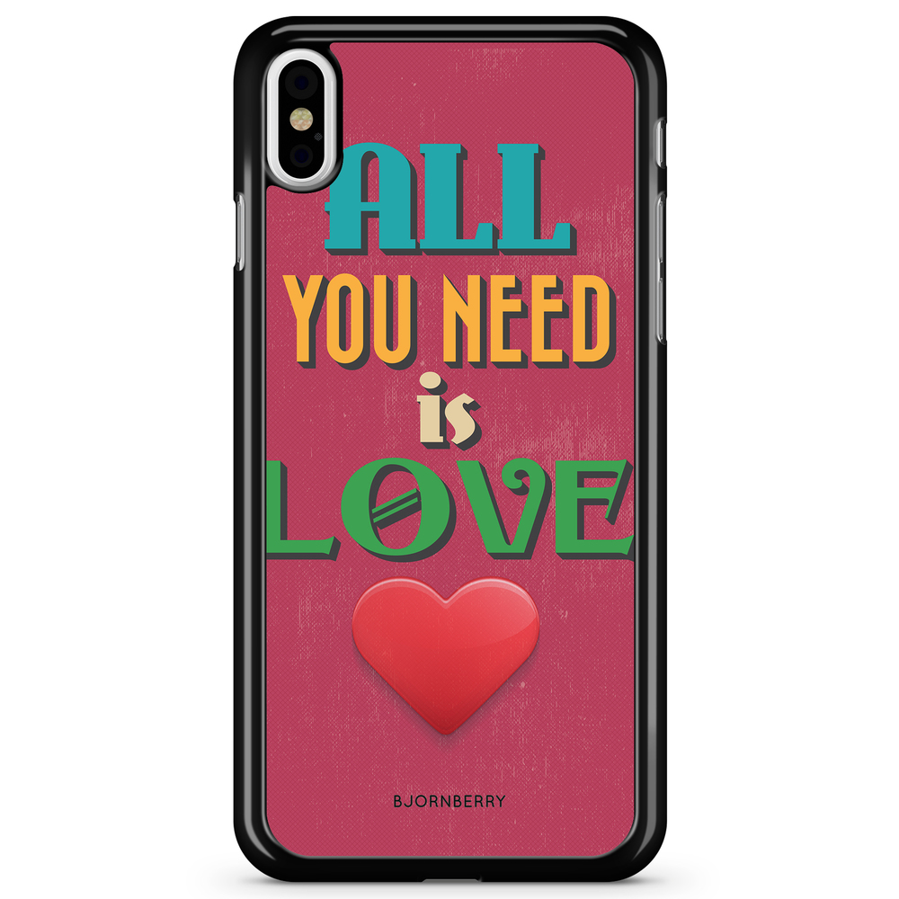iPhone X / XS Case - All You Need Is Love