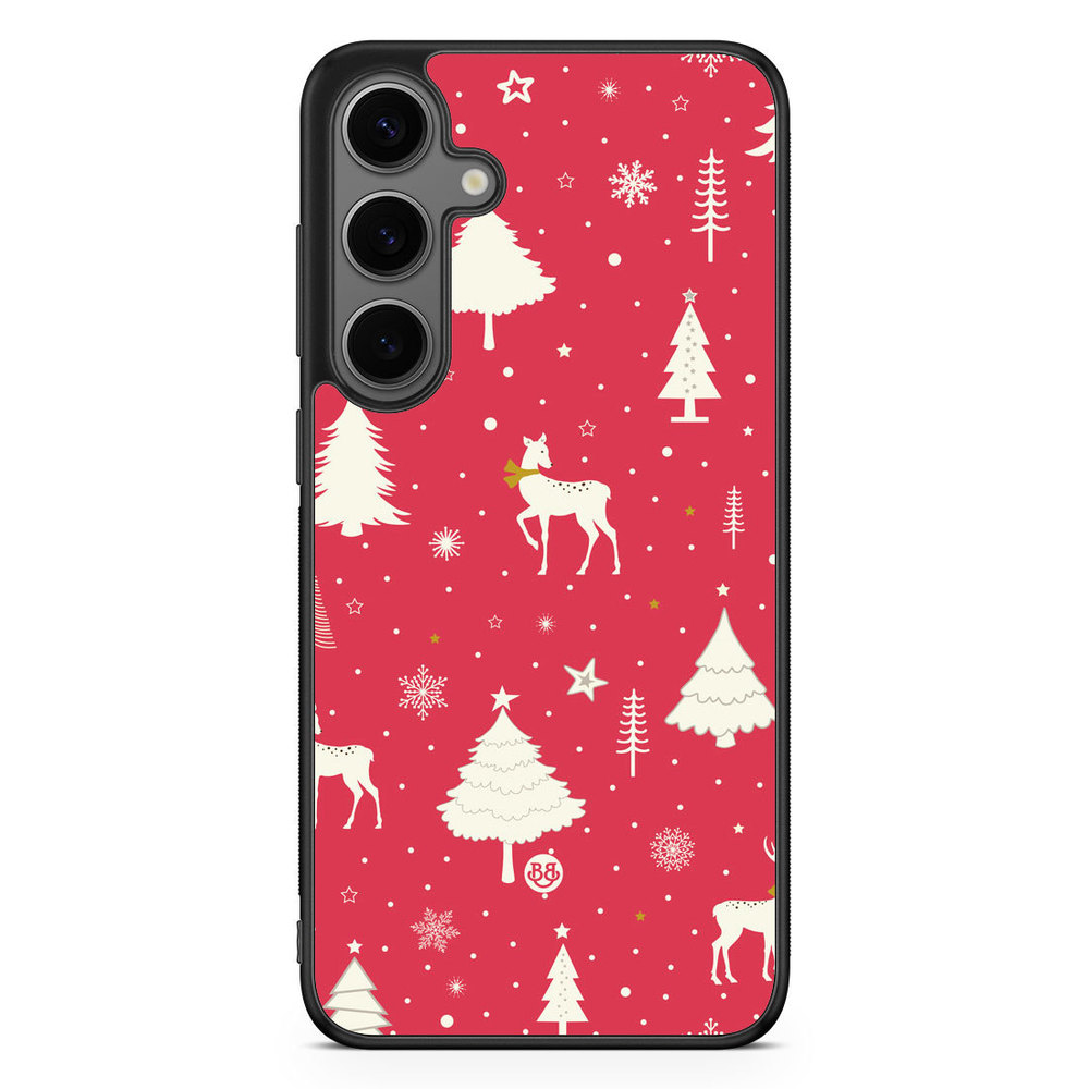 Samsung Galaxy S24 Plus Case - Red Christmas