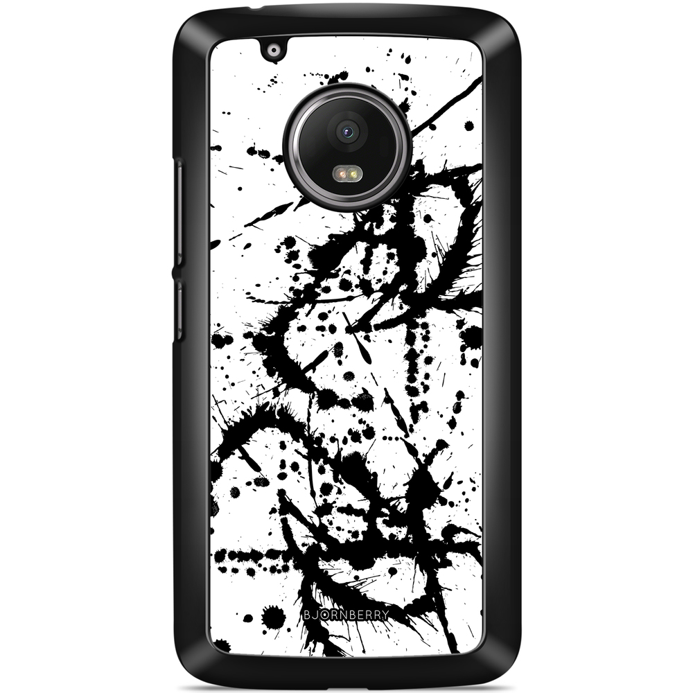 Moto G5 Plus Case - Black Blot