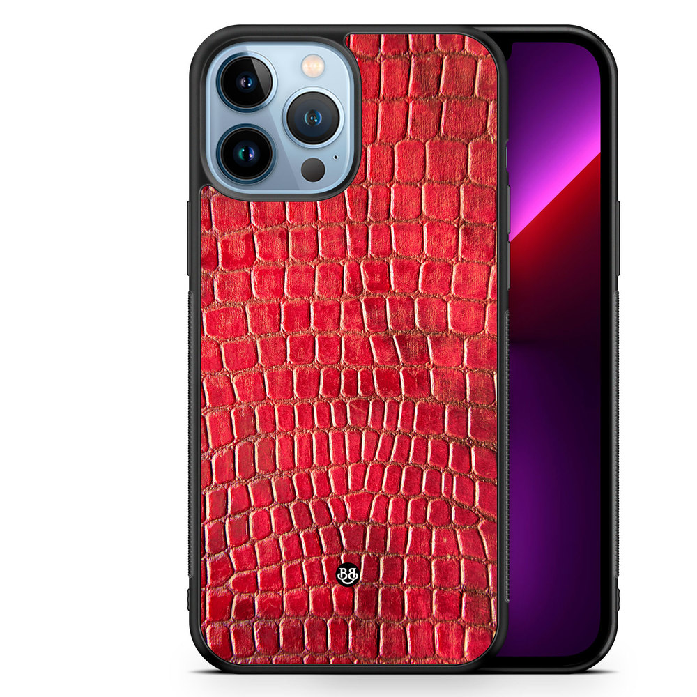 iPhone 13 Pro Max Case - Red Snake