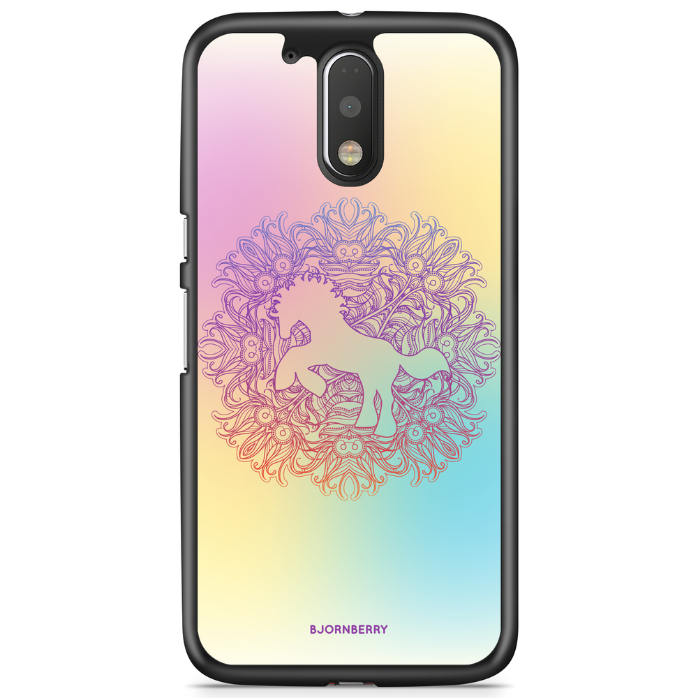 Moto G4/G4 Plus Case - Rainbow Unicorn