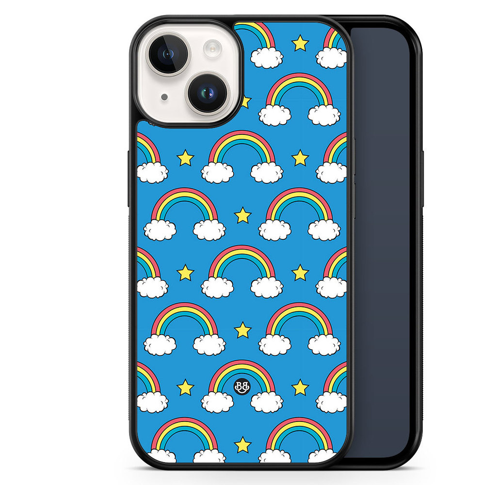 iPhone 14 Case - Rainbow Pattern