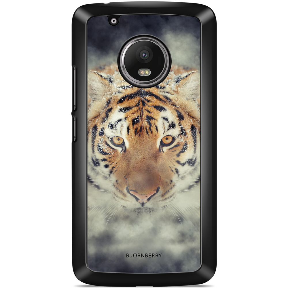Moto G5 Plus Case - Tiger Smoke
