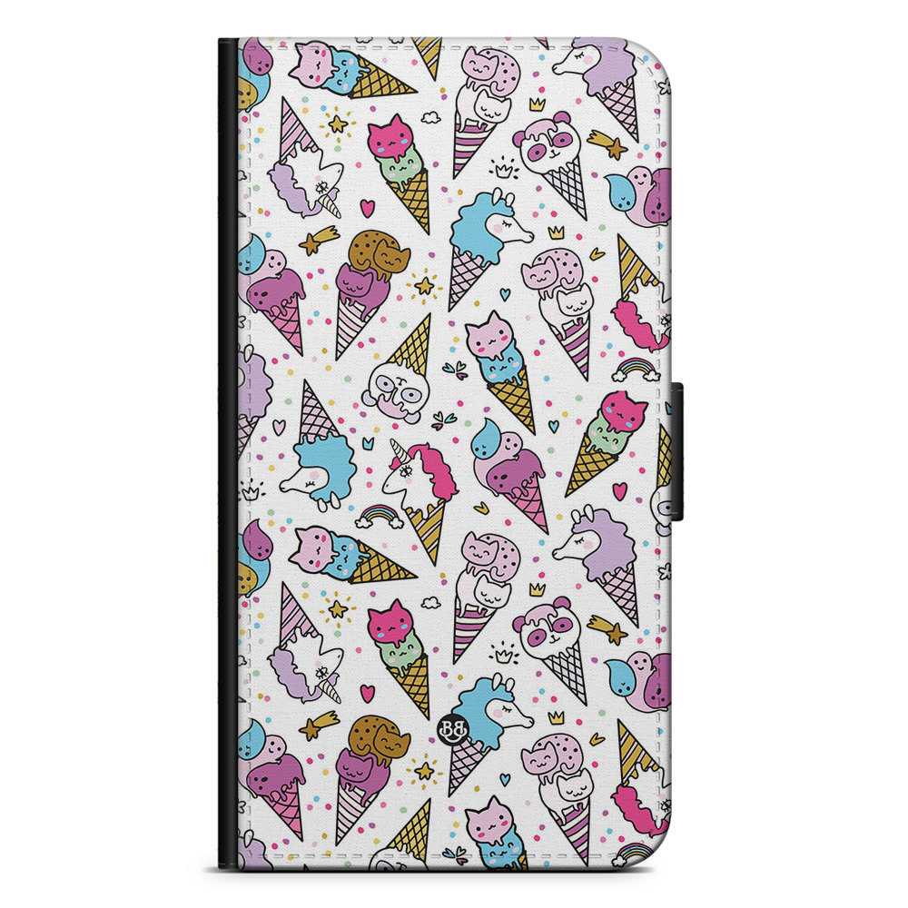 Sony Xperia 1 IV Wallet Case - Cute Ice Cream
