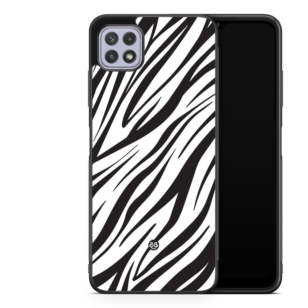 Samsung Galaxy A22 4G Case - WILD AUTUMN - Zebra Twist