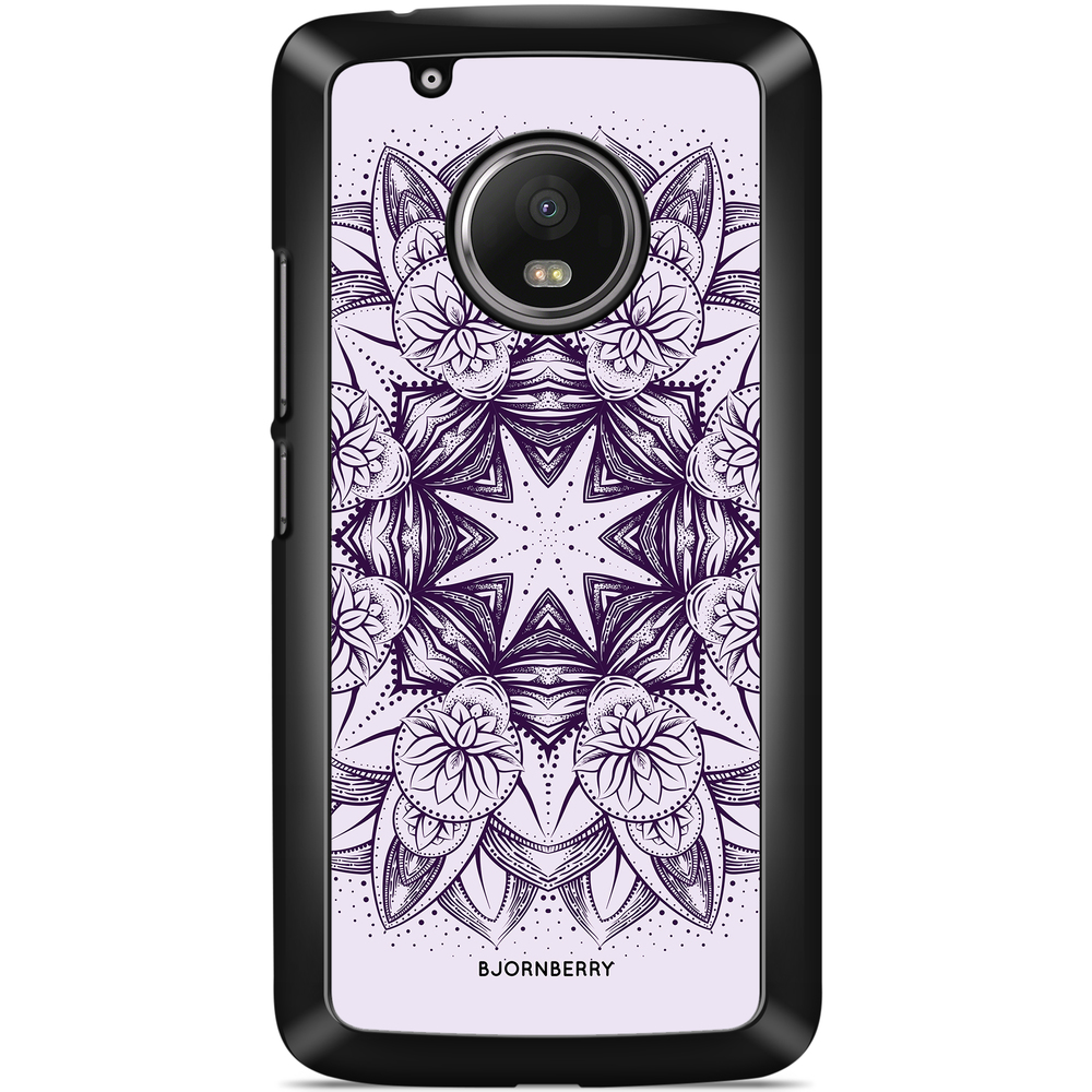 Moto G5 Plus Case - Purple Mandala