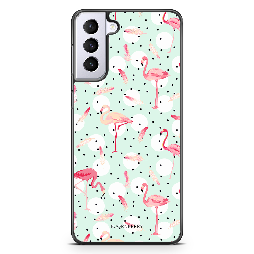 Samsung Galaxy S21 Plus Case - Flamingos