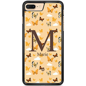 iPhone 7 Plus Custom Skal - AWAKEN - Orange Butterfly