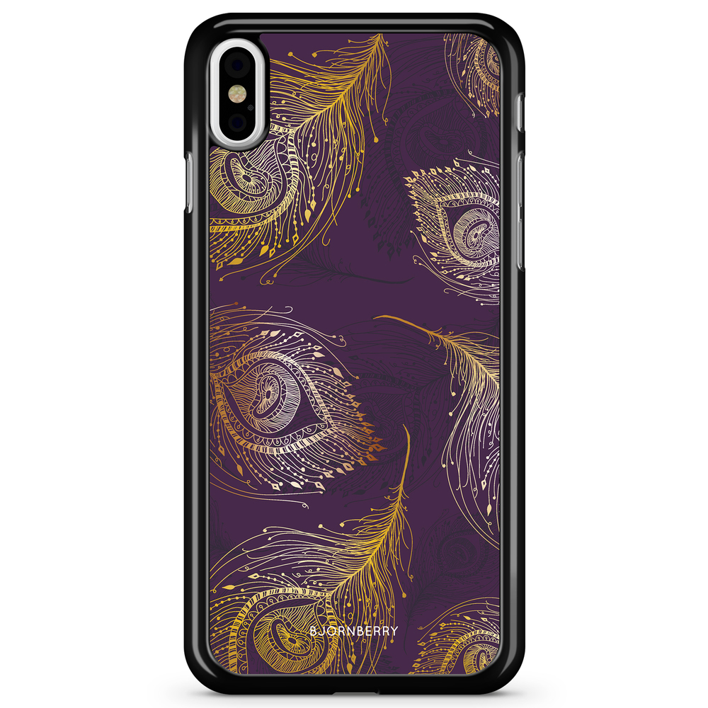 iPhone X / XS Case - Peacock Feathers