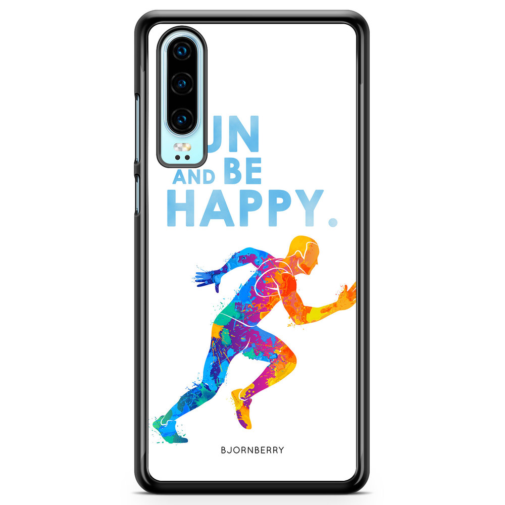 Huawei P30 Case - Run and be happy