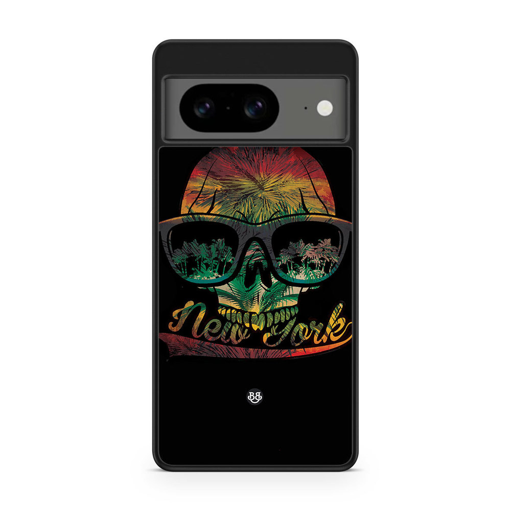 Google Pixel 8 Case - New York Skull