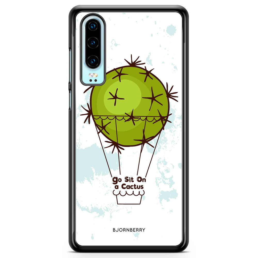 Huawei P30 Case - Go sit on a cactus