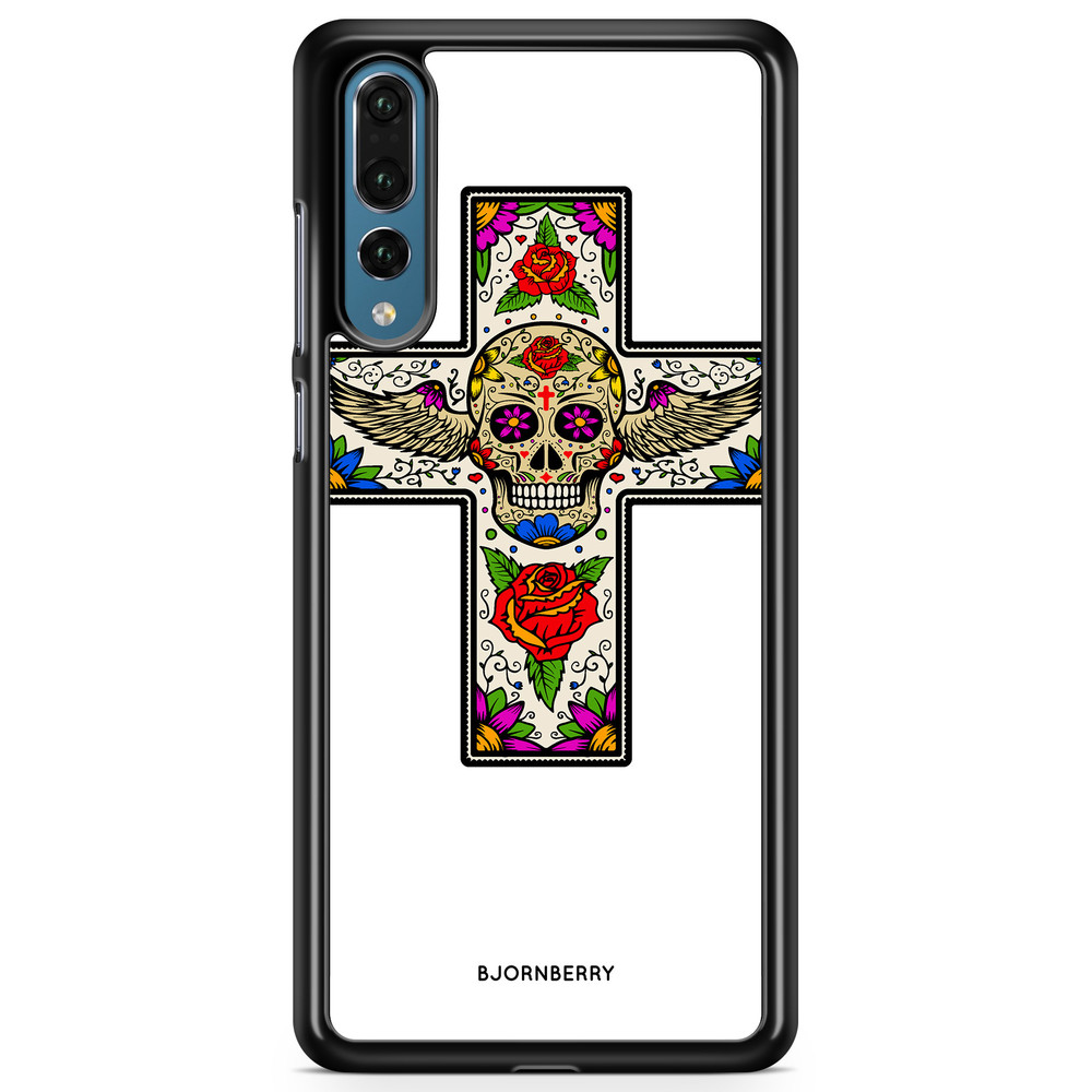 Huawei P20 Pro Case - Skull Cross