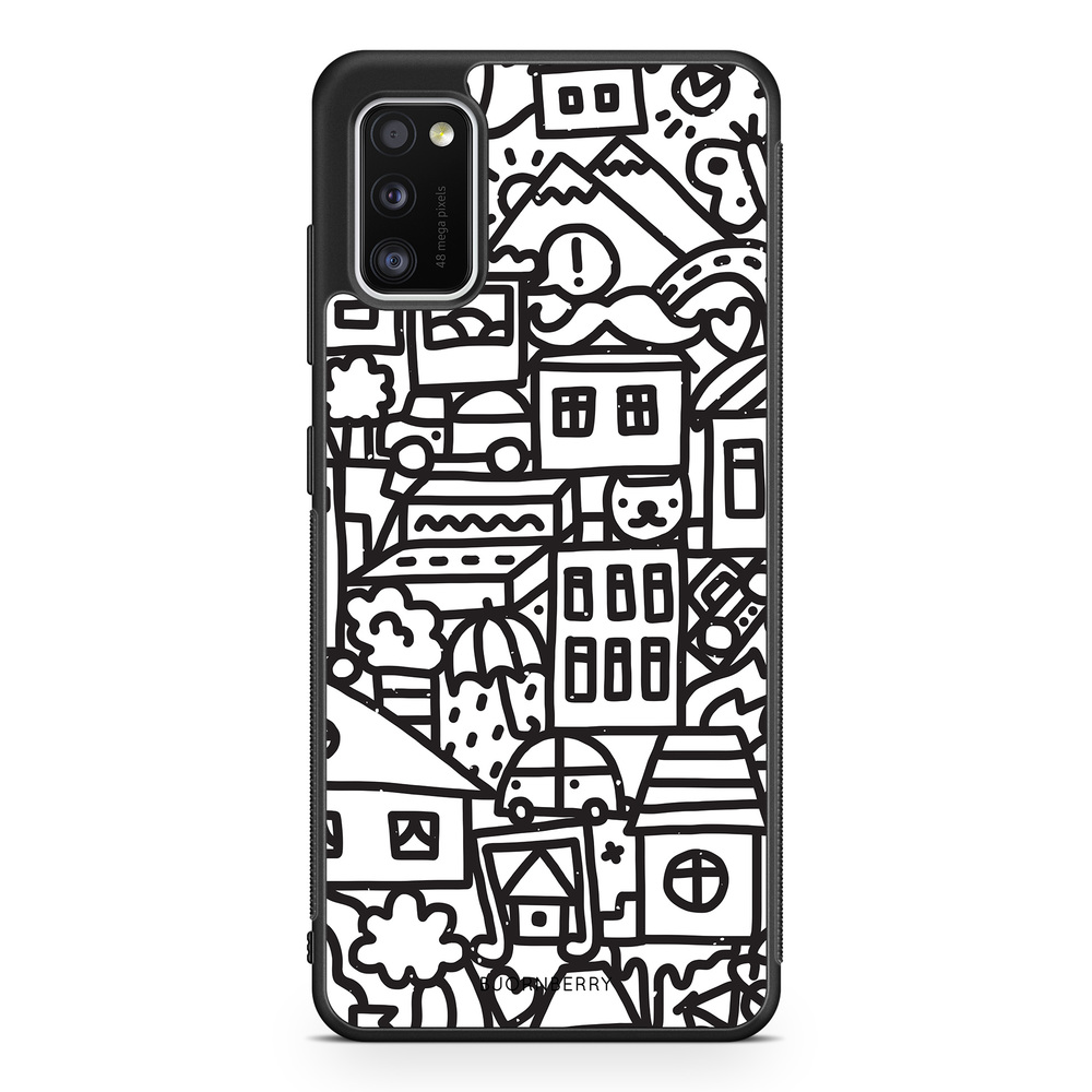 Samsung Galaxy A41 Case - City Life
