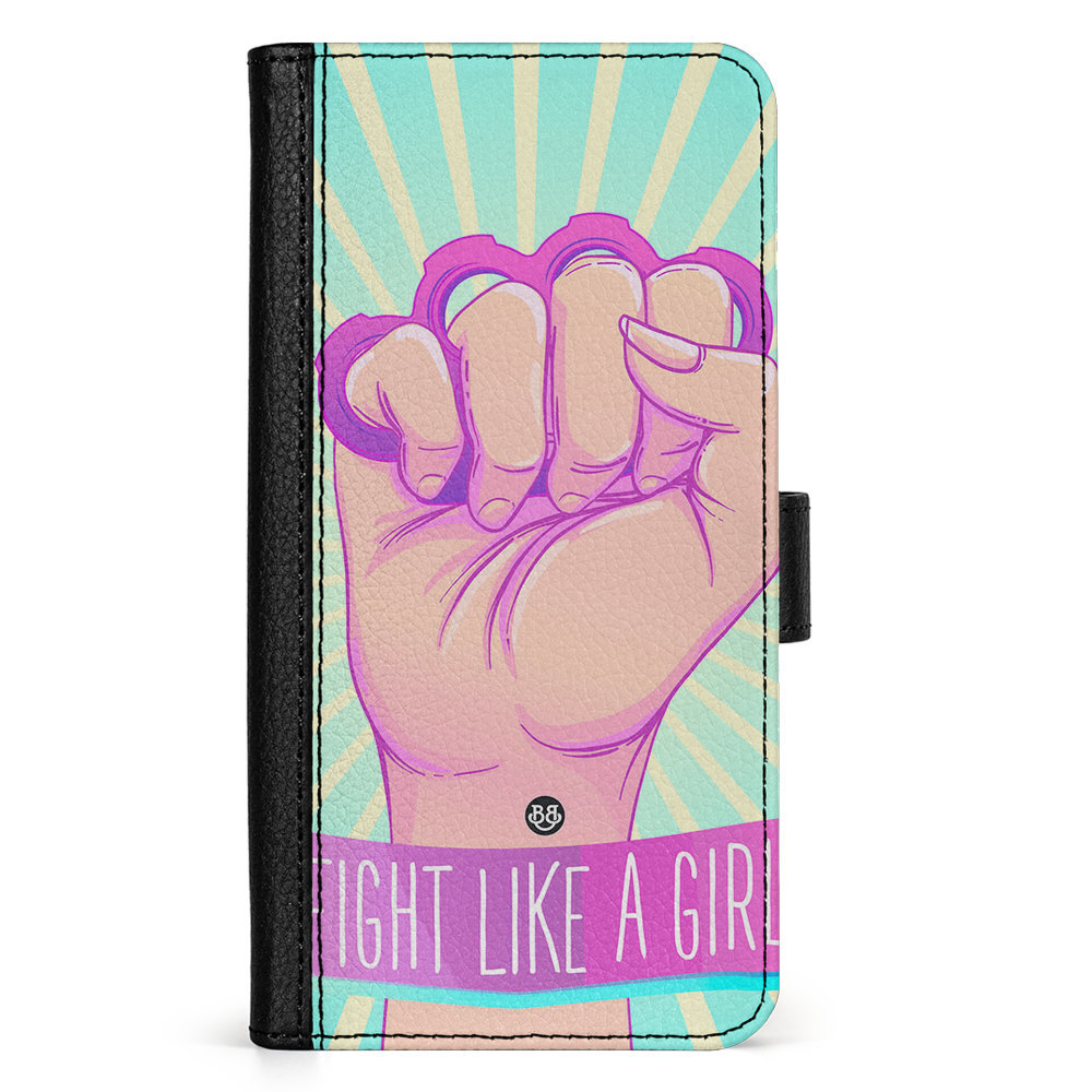 Google Pixel 8 Pro Wallet Case - Fight Like A Girl