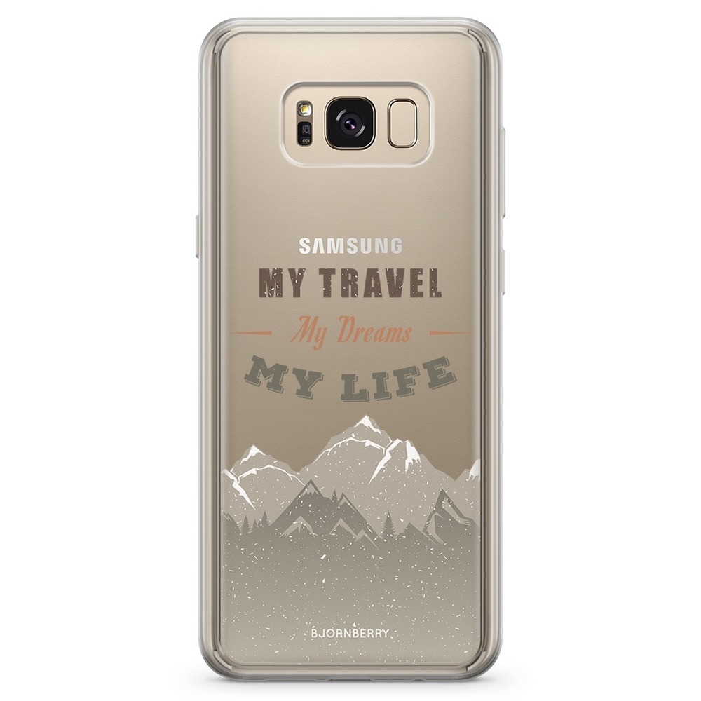 Samsung Galaxy S8 Fashion Case - My Travels, My Life