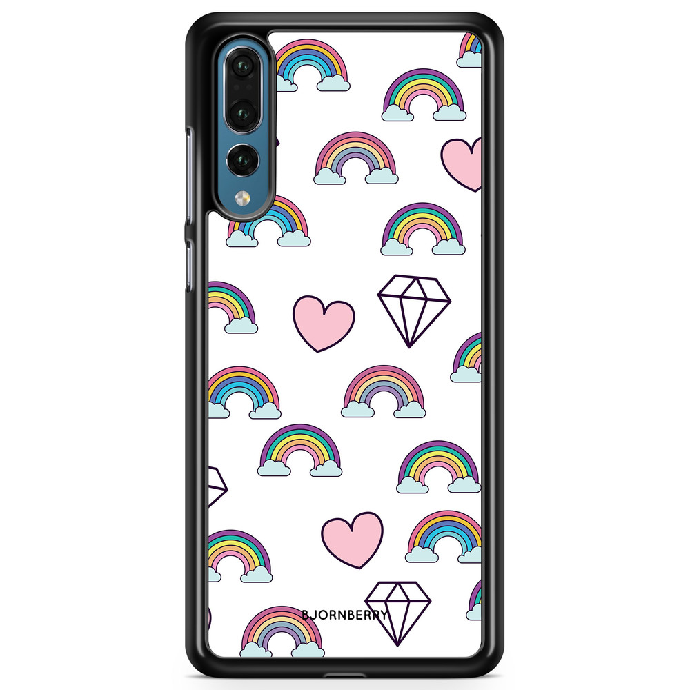 Huawei P20 Pro Case - Rainbows & Diamonds