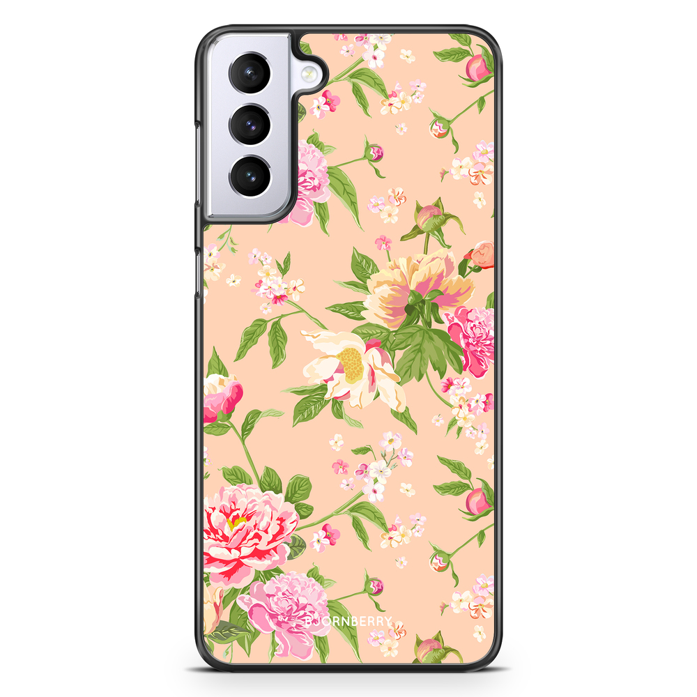 Samsung Galaxy S21 Plus Case - Peony Flowers