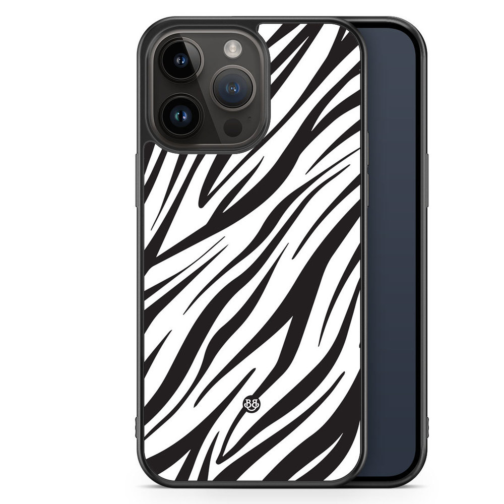iPhone 14 Pro Max Case - WILD AUTUMN - Zebra Twist