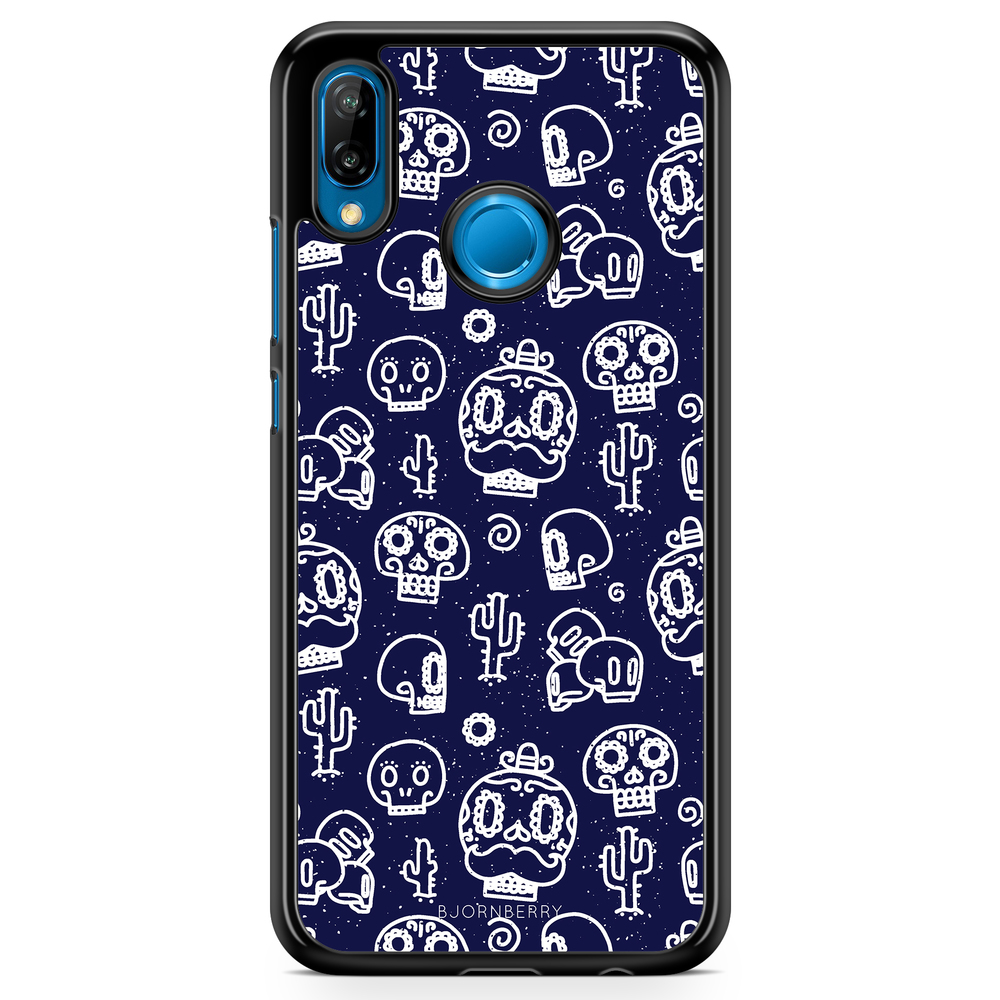 Huawei P20 Lite Case - Oldschool Skulls