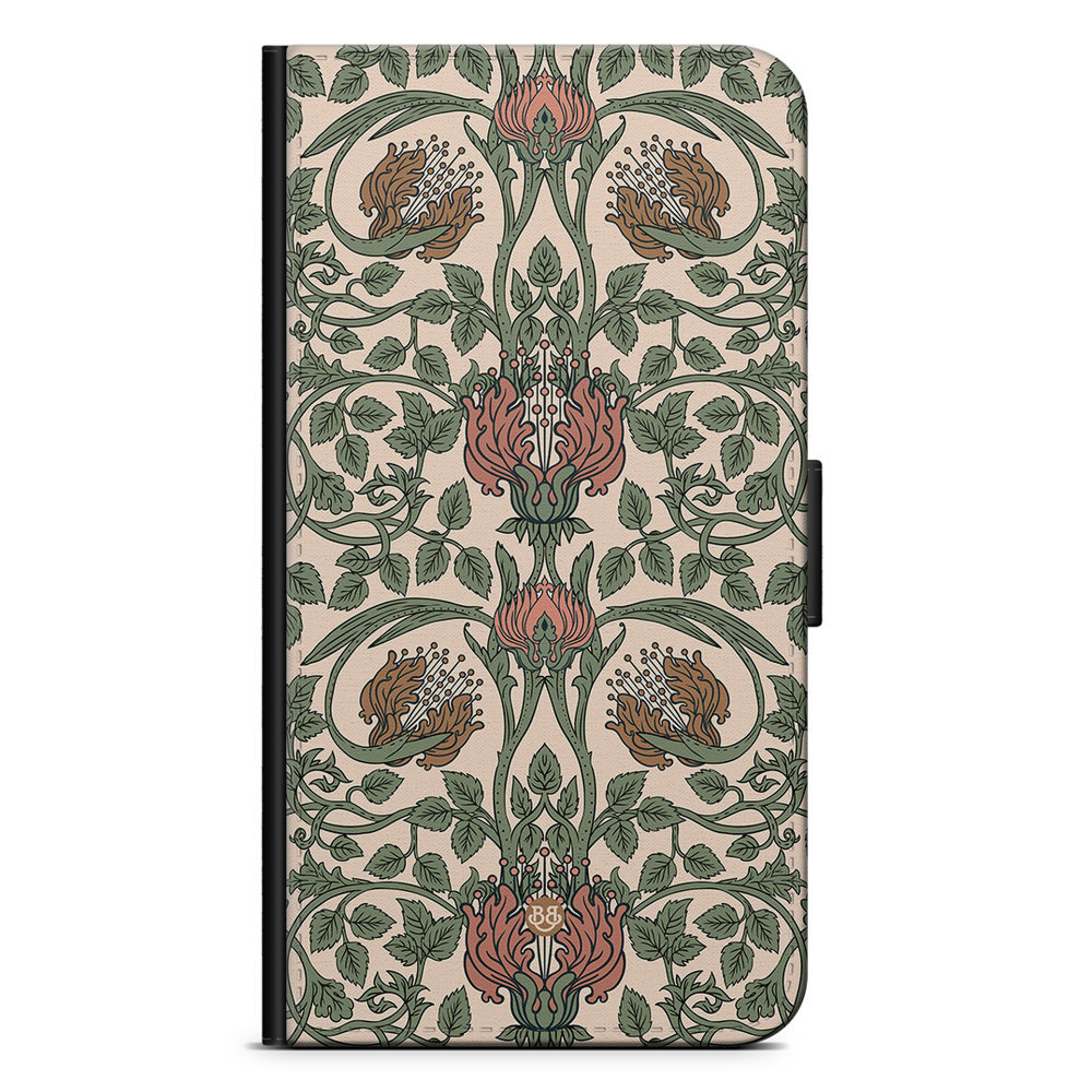 Xiaomi 12 Pro Wallet Case - Retro Wallpaper