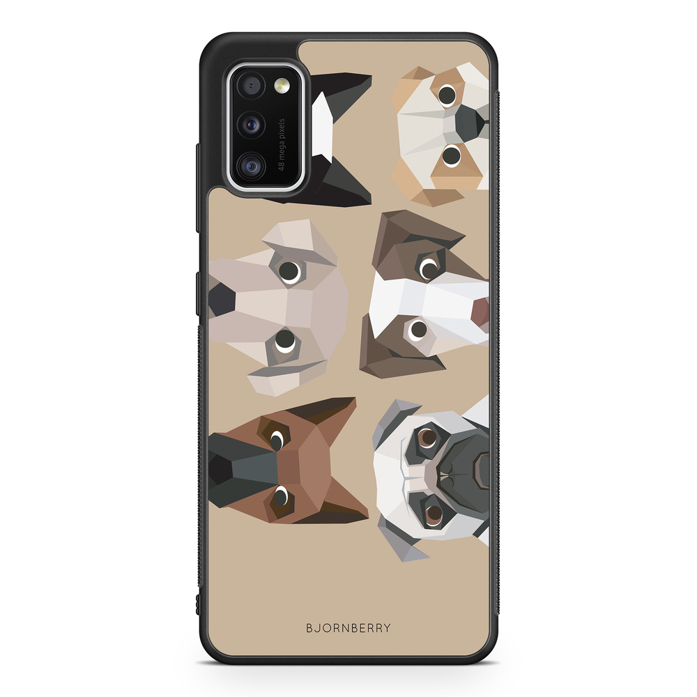 Samsung Galaxy A41 Case - Cute Dogs