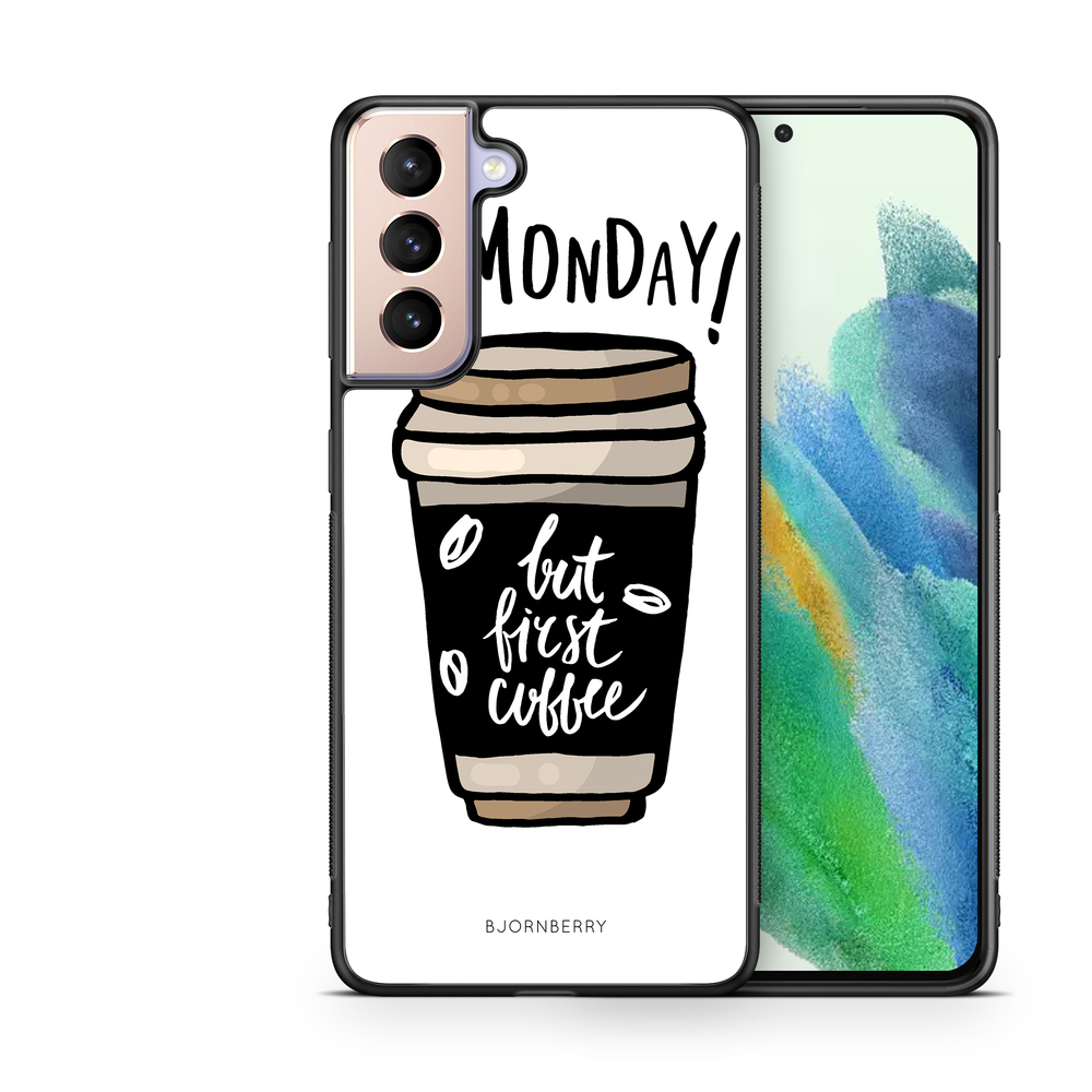 Samsung Galaxy S21 FE 5G Case - But First Coffee