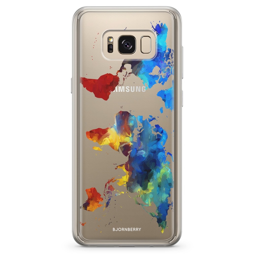 Samsung Galaxy S8 Fashion Case - World Map
