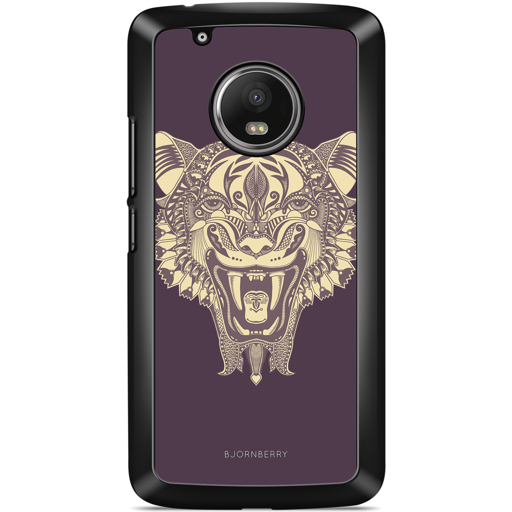 Moto G5 Plus Case - Mandala Panther
