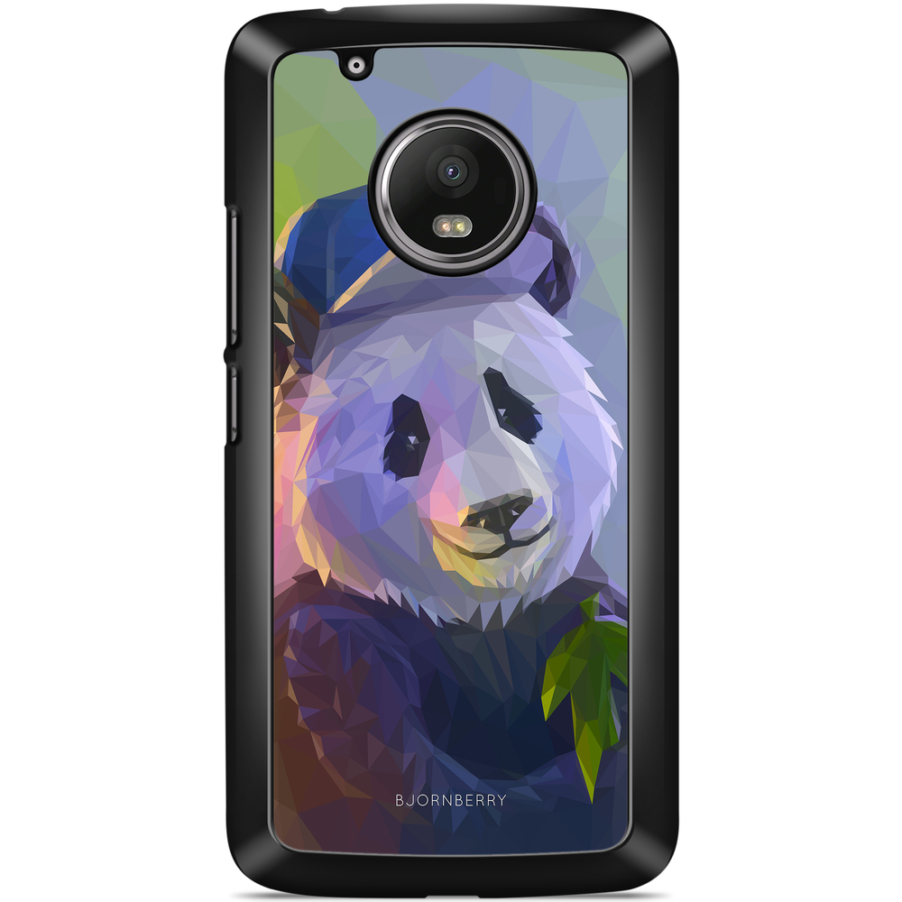 Moto G5 Plus Case - Colorful Panda
