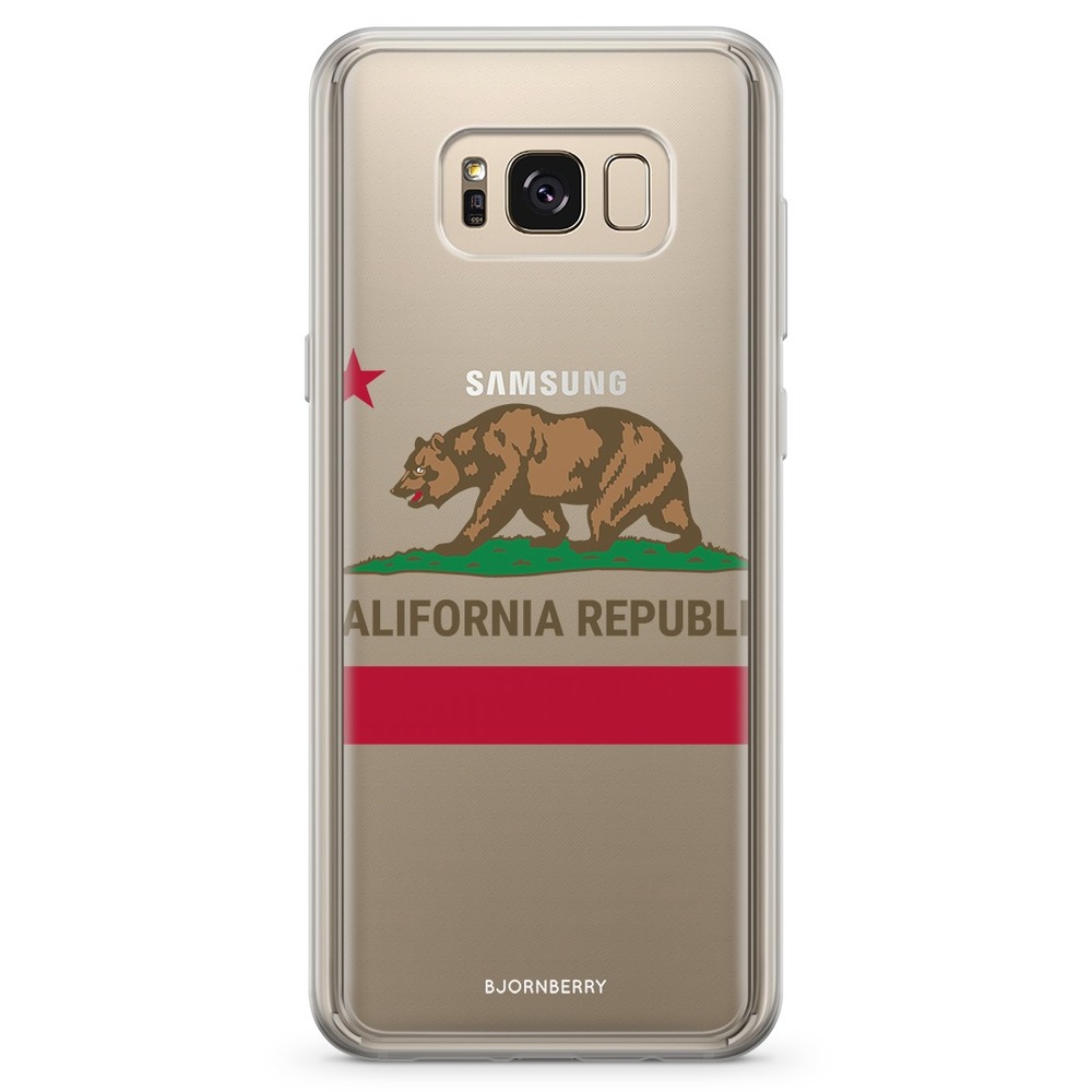 Samsung Galaxy S8 Fashion Case - California Bear