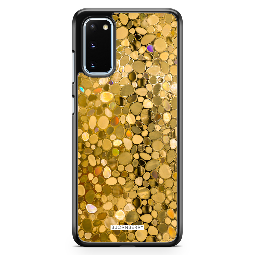 Samsung Galaxy S20 Case - Stained Glass Gold