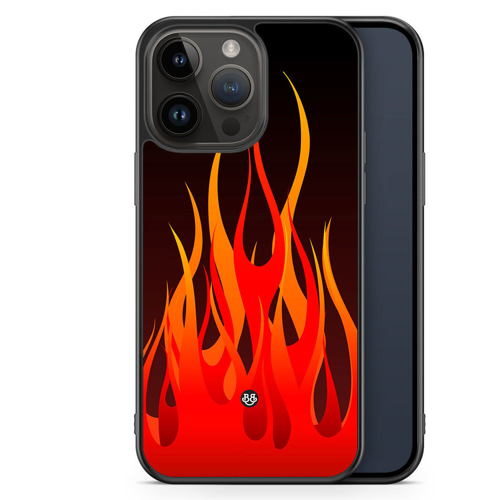 iPhone 14 Pro Max Case - Flames