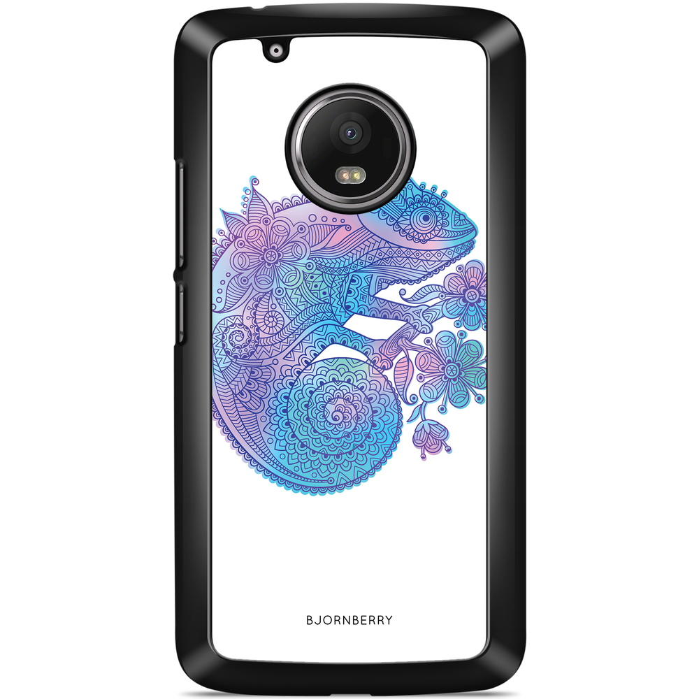 Moto G5 Plus Case - Mandala Chameleon
