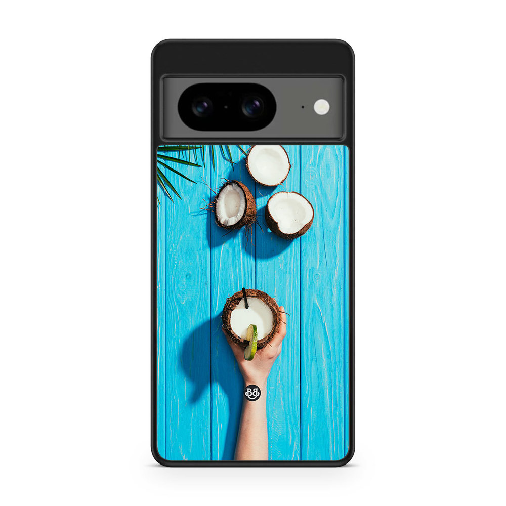 Google Pixel 8 Case - Coconut Drink