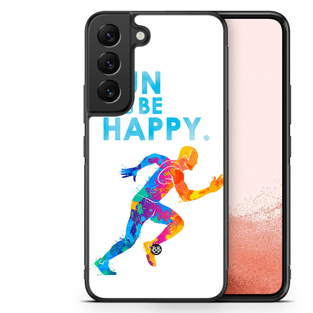 Samsung Galaxy S22 Plus 5G Case - Run and be happy