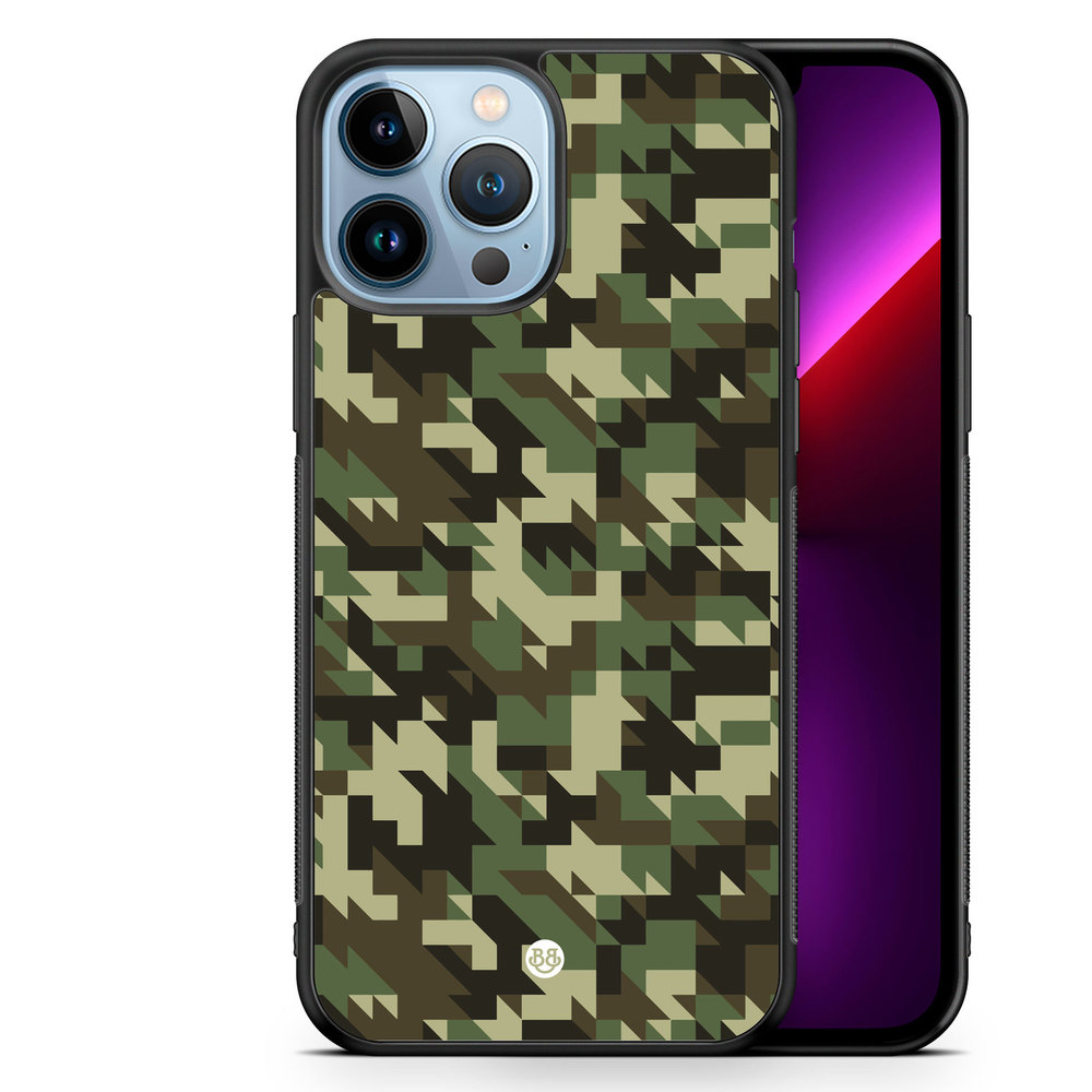 iPhone 13 Pro Max Case - Houndstooth Camo