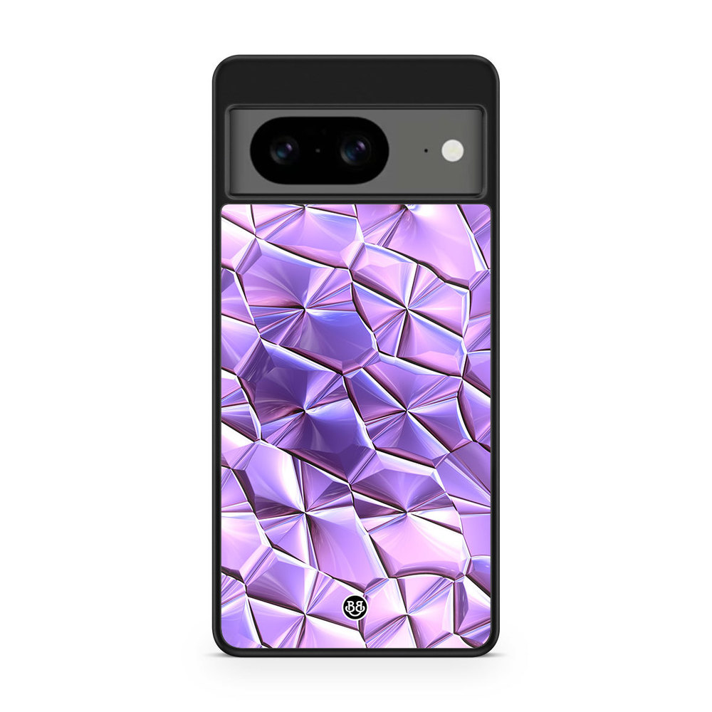 Google Pixel 8 Case - Purple Crystal