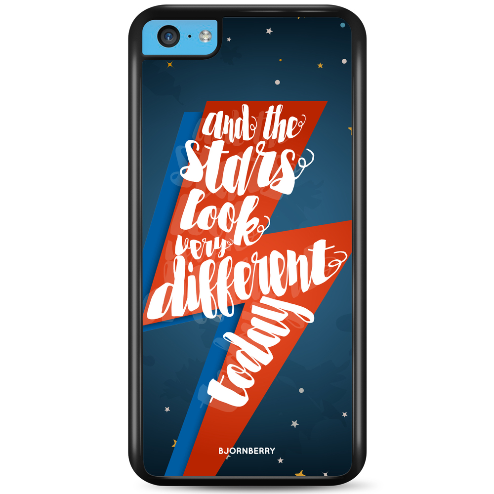 iPhone 5C Case - Bowie text