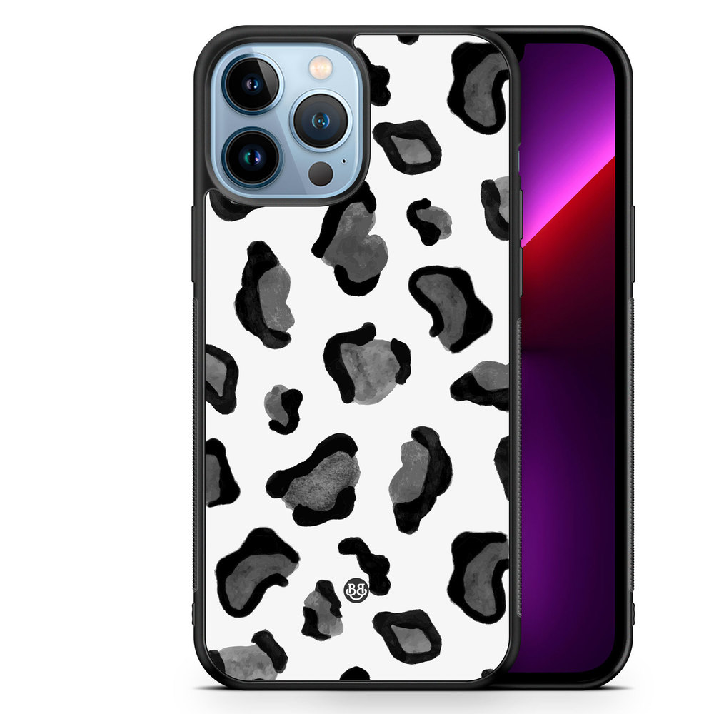 iPhone 13 Pro Max Case - Grey Leopard