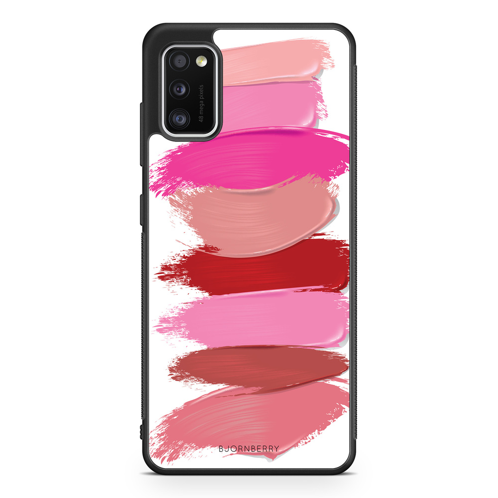 Samsung Galaxy A41 Case - Lipstick Smears