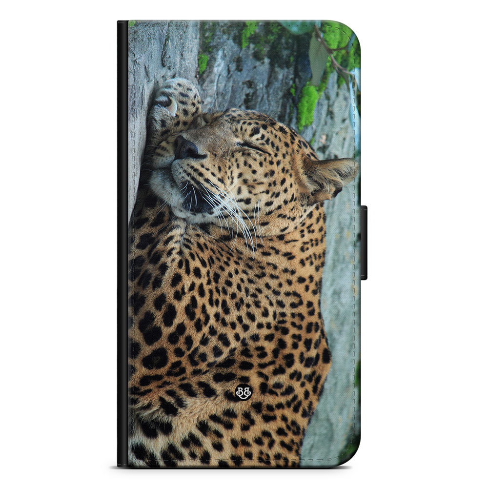 Samsung Galaxy S23 Plus Wallet Case - Sleeping Leopard