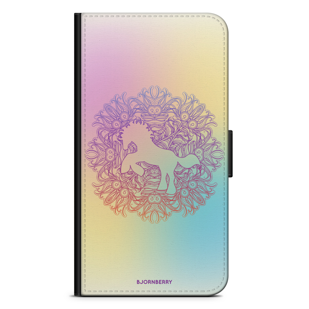 Huawei P9 Wallet Case - Rainbow Unicorn