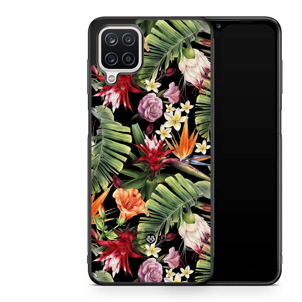 Samsung Galaxy A12 Case - Tropical Floral